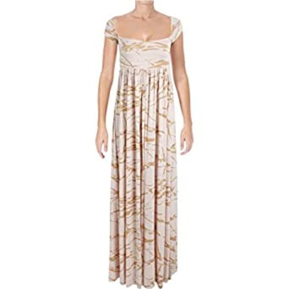 Rachel Pally Dresses & Skirts - Rachel Pally Cap Sleeve Isa Maxi Dress Champagne